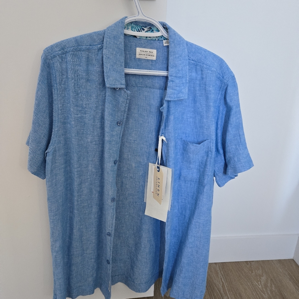 Men's linen shirt